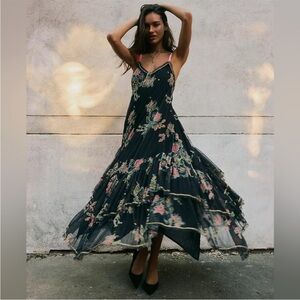 Free people moon lit glow maxi dress